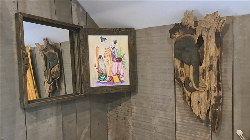Mirroir chambre des oiseaux